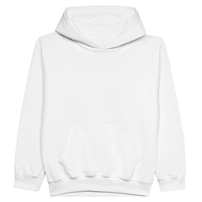 He Knows My Name Christian Midweight Fleece Youth Hooded Sweatshirt - ClaimedbyGodDesigns