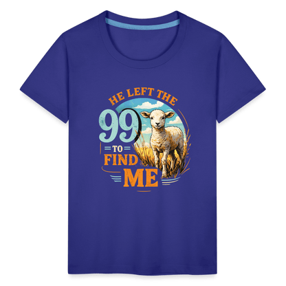 He Left The 99 To Find Me Christian Toddler T-Shirt - ClaimedbyGodDesigns