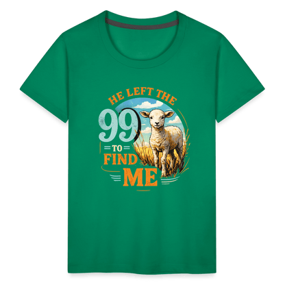 He Left The 99 To Find Me Christian Toddler T-Shirt - ClaimedbyGodDesigns