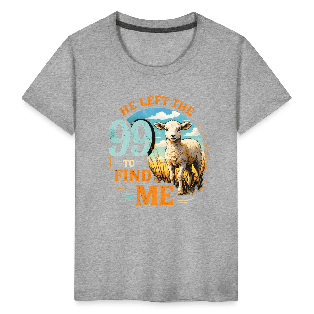 He Left The 99 To Find Me Christian Toddler T-Shirt - ClaimedbyGodDesigns