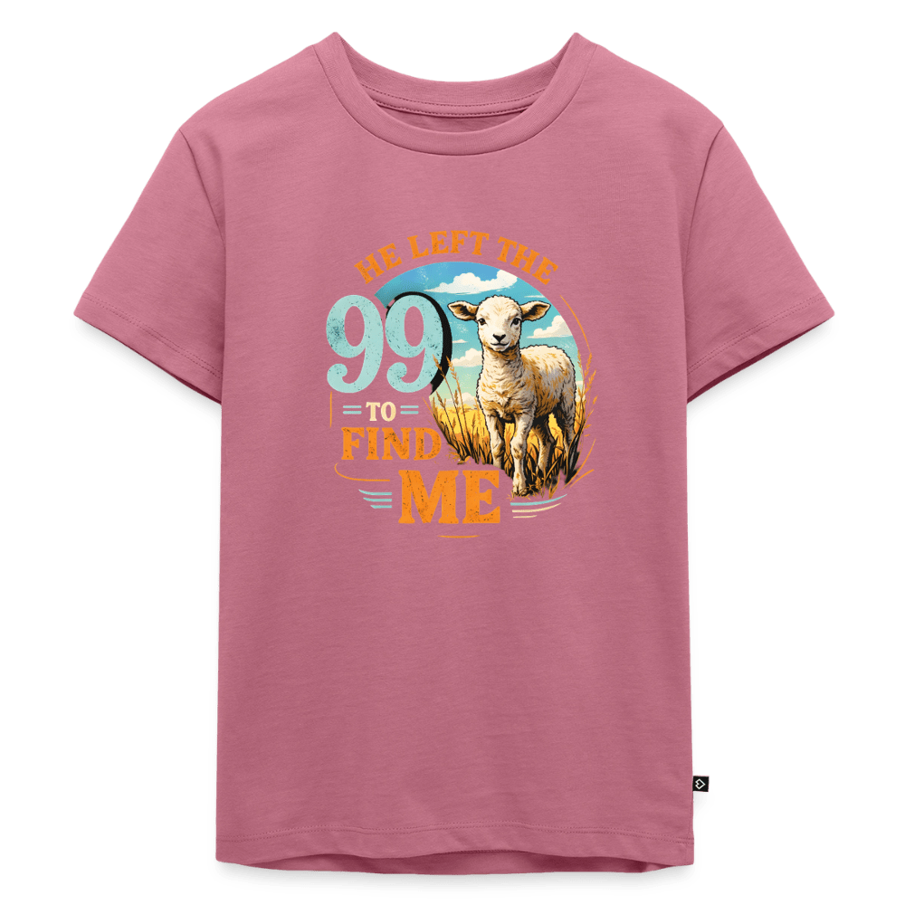 He Left The 99 To Find Me Christian Toddler T-Shirt - ClaimedbyGodDesigns