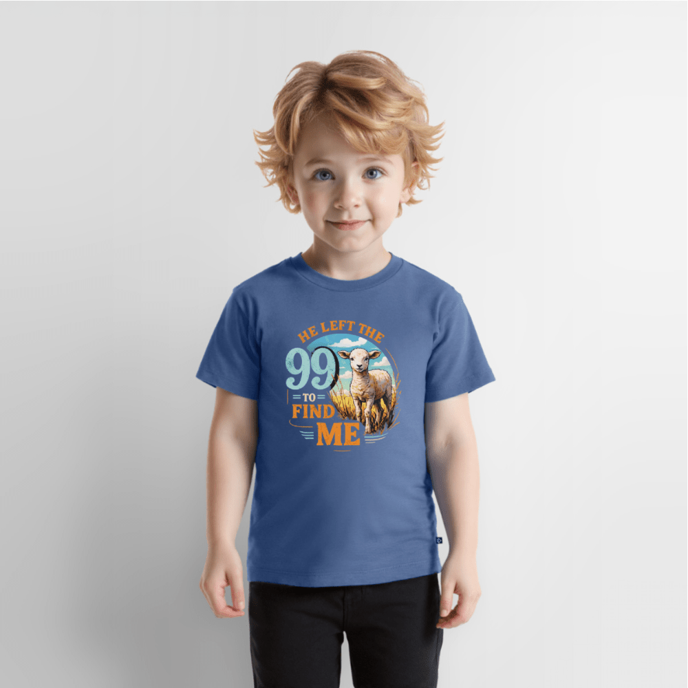 He Left The 99 To Find Me Christian Toddler T-Shirt - ClaimedbyGodDesigns