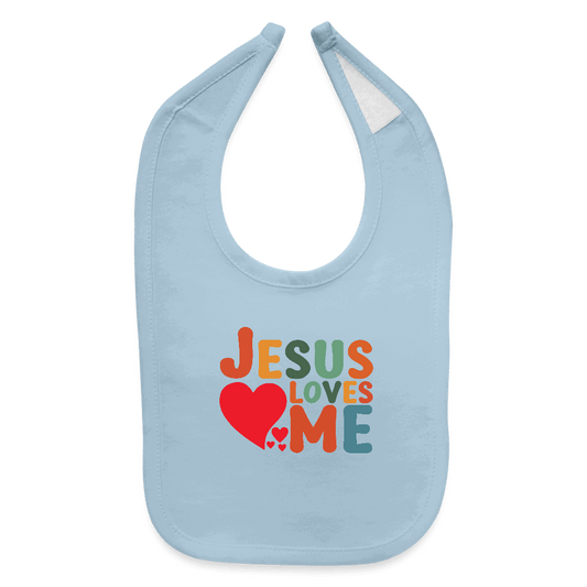 He Loves Me Christian Baby Bib - ClaimedbyGodDesigns