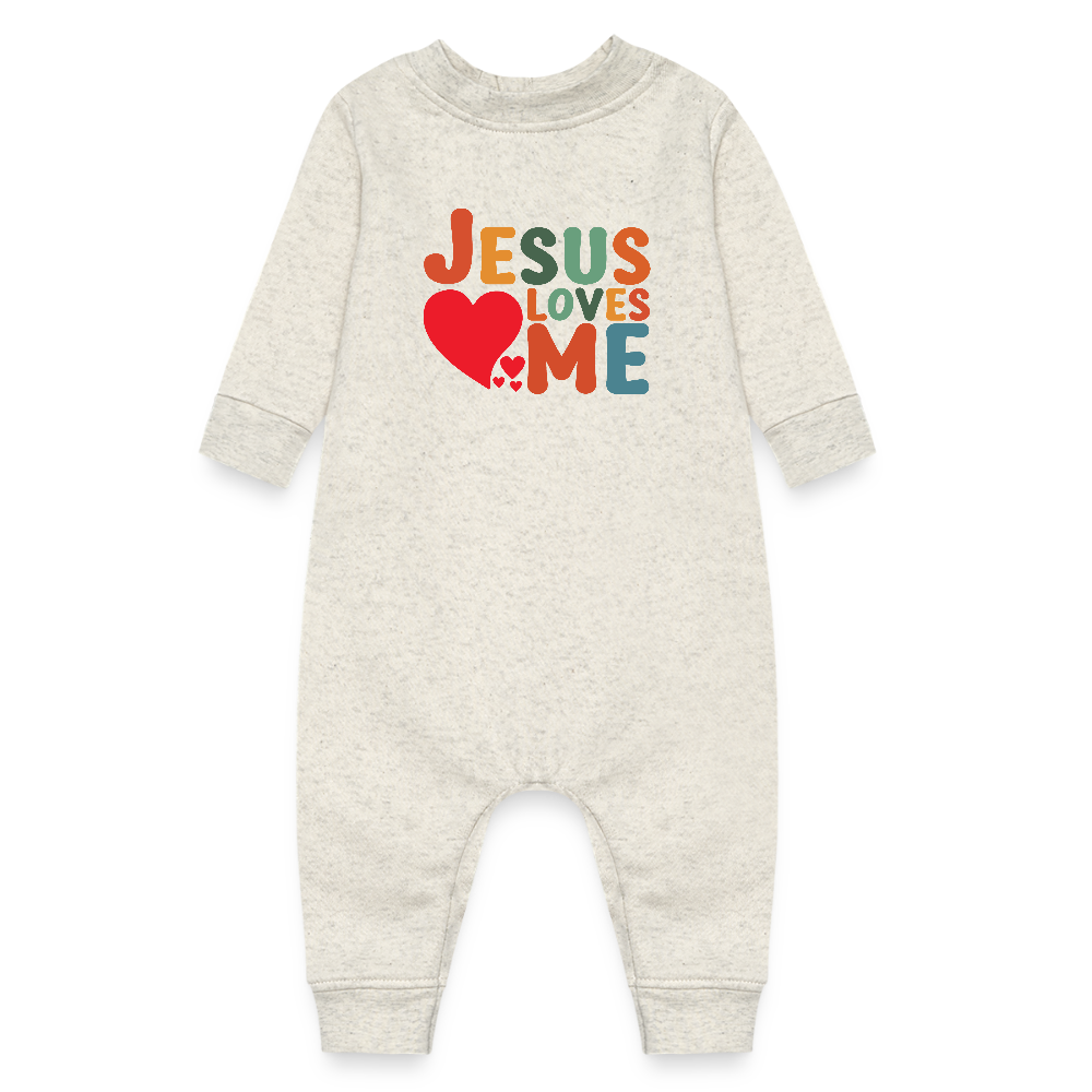 He Loves Me Christian Baby Fleece Onesie - ClaimedbyGodDesigns