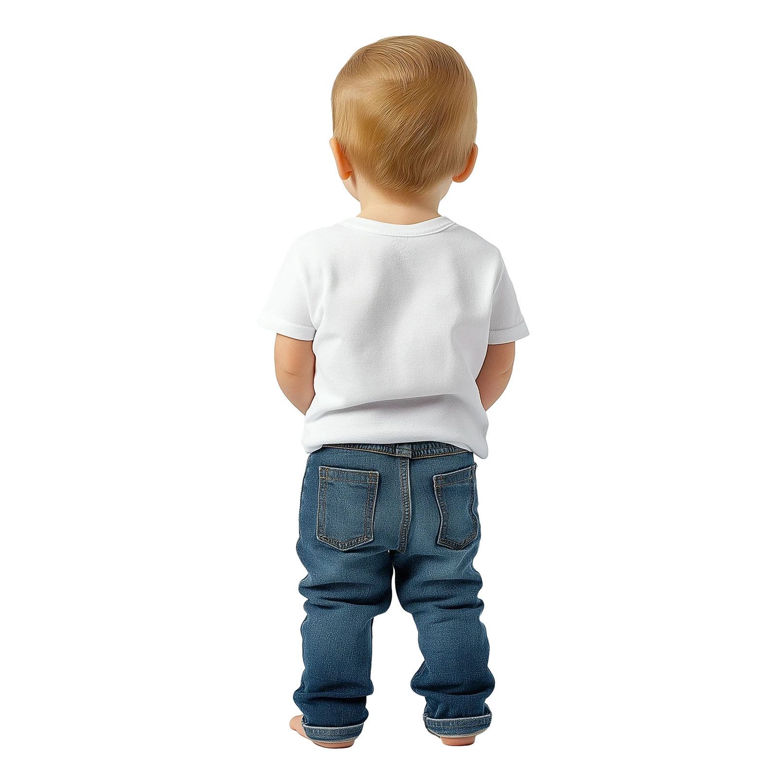 He Loves Me This I Know Christian Baby Crewneck T-shirt - ClaimedbyGodDesigns