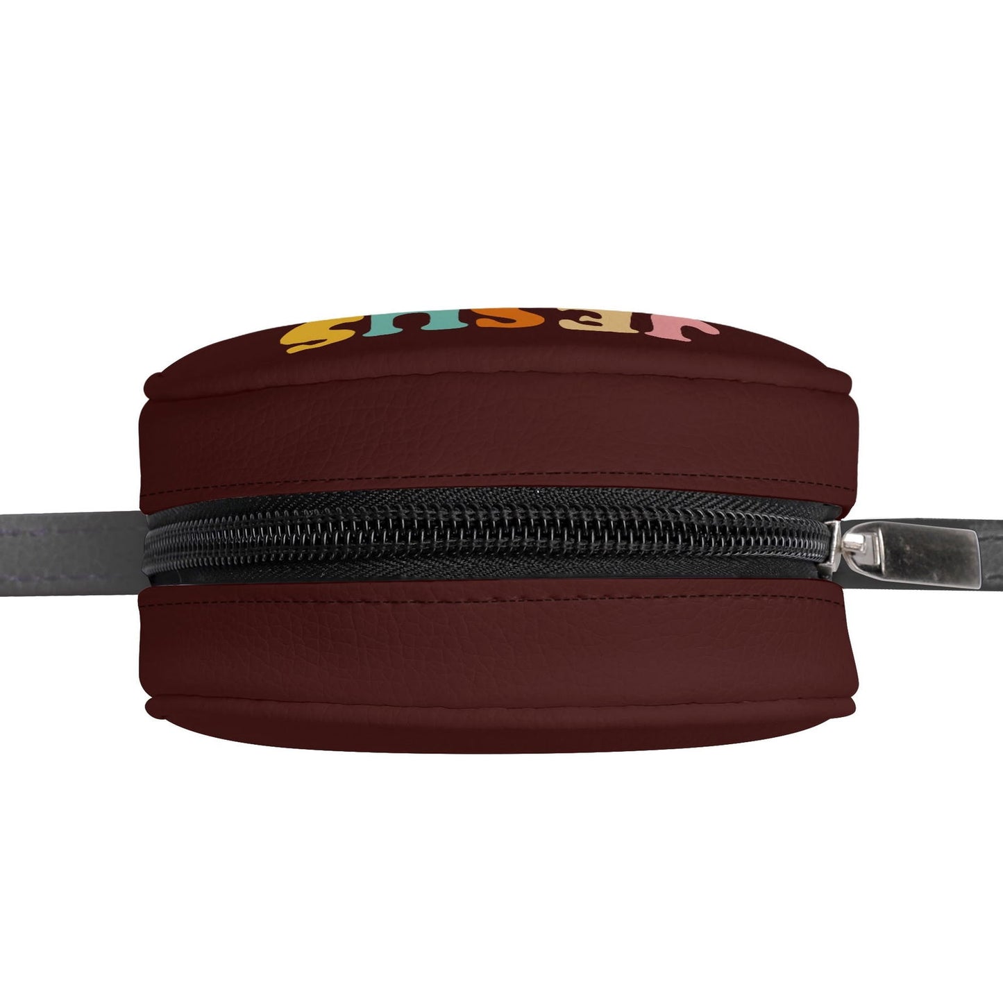 He Loves You Very Much Christian Kids PU Small Round Bag Children Purse - ClaimedbyGodDesigns