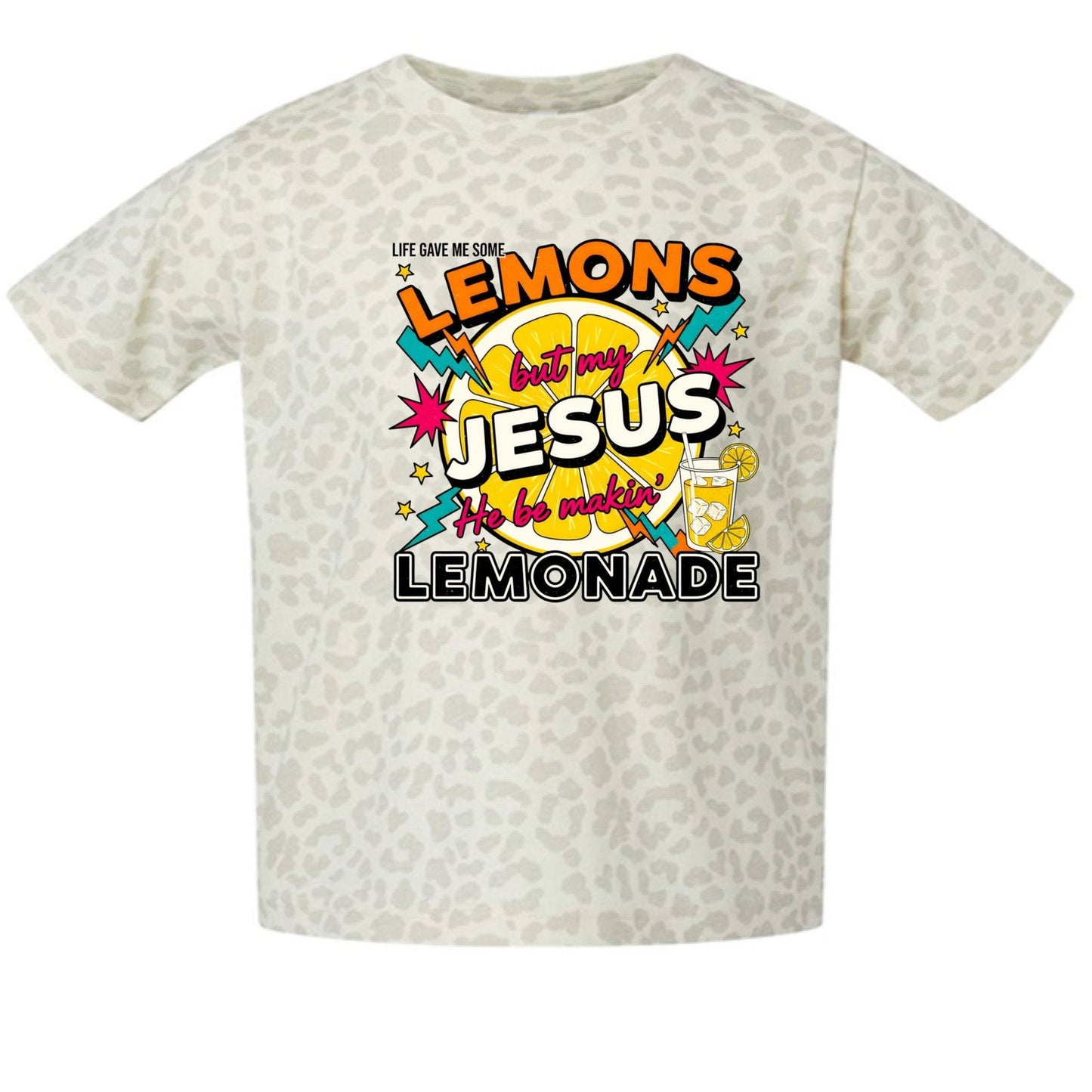 He Makes Lemonade Toddler Christian T-shirt - ClaimedbyGodDesigns