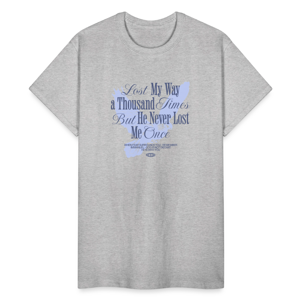 He Never Lost Me Once Unisex Ultra Cotton Adult T-Shirt - ClaimedbyGodDesigns