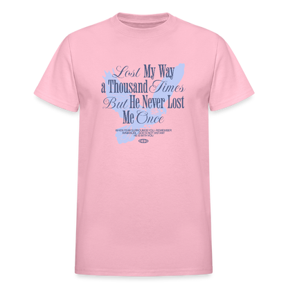 He Never Lost Me Once Unisex Ultra Cotton Adult T-Shirt - ClaimedbyGodDesigns