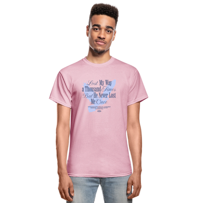 He Never Lost Me Once Unisex Ultra Cotton Adult T-Shirt - ClaimedbyGodDesigns