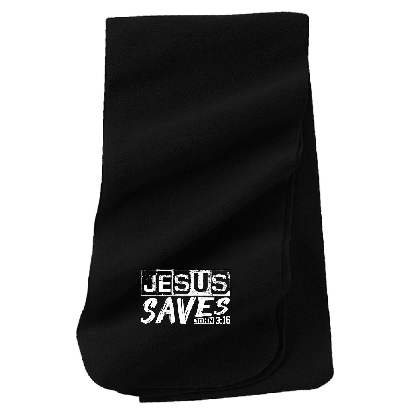 He Saves Christian Scarf - ClaimedbyGodDesigns
