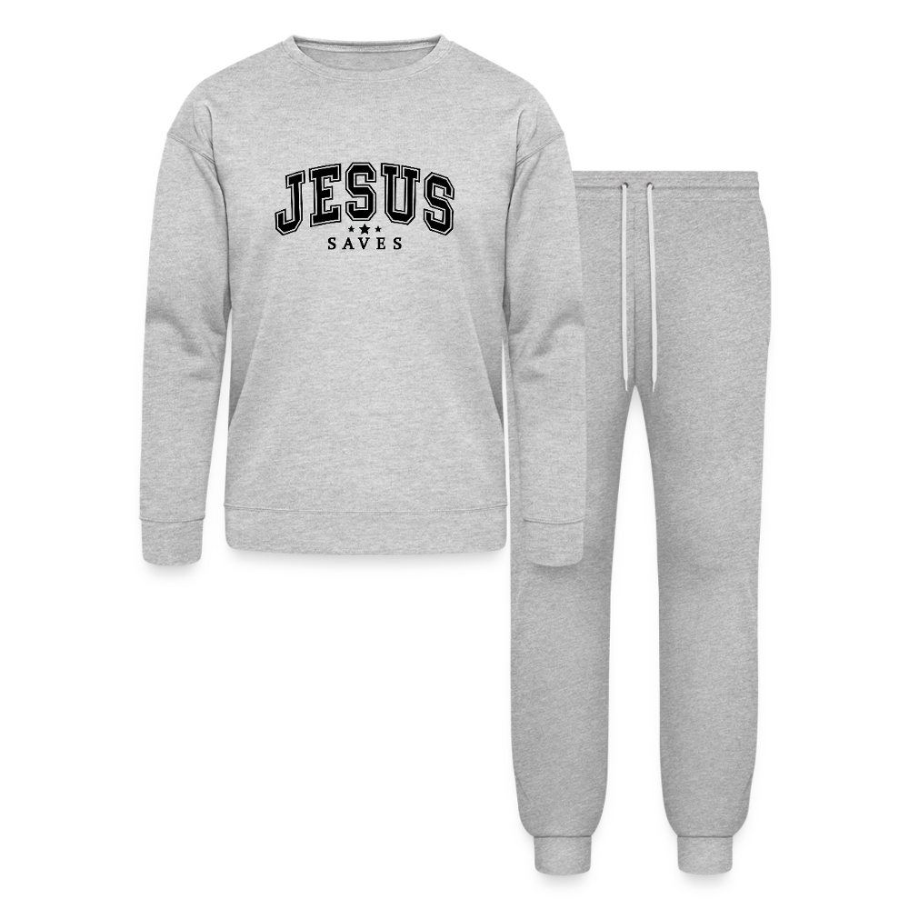 He Saves Christian Unisex Lounge Wear Set Outfit - ClaimedbyGodDesigns
