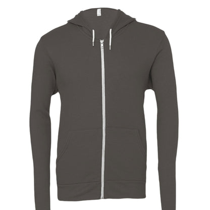 He Saves Unisex Christian Full-Zip Hooded Sweatshirt - ClaimedbyGodDesigns
