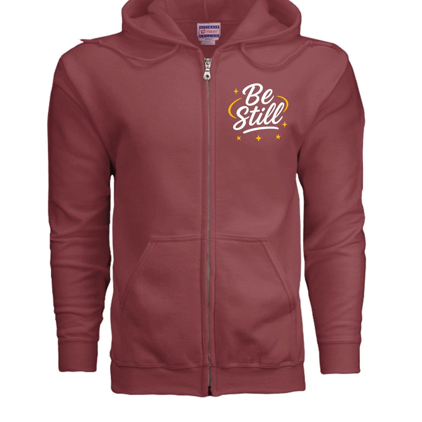 He Will Fight For You Unisex Christian Full-zip Hooded Sweatshirt - ClaimedbyGodDesigns