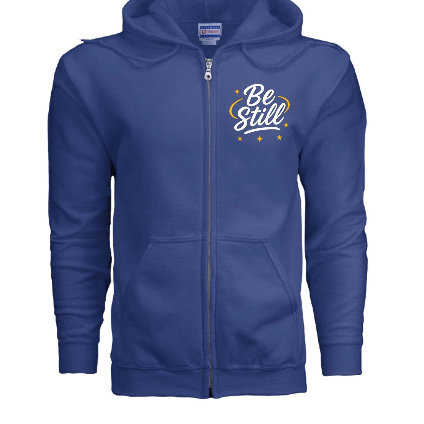 He Will Fight For You Unisex Christian Full-zip Hooded Sweatshirt - ClaimedbyGodDesigns