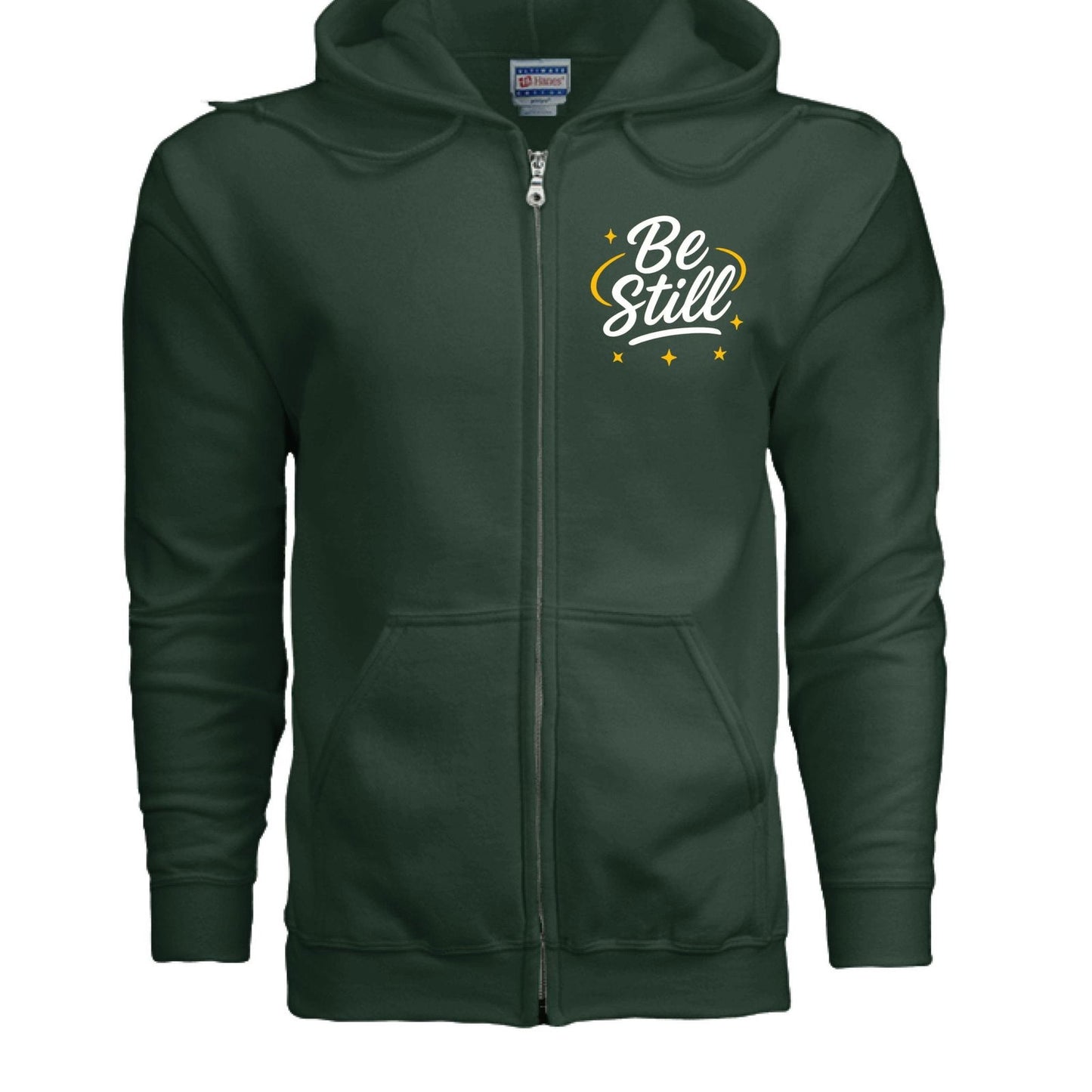 He Will Fight For You Unisex Christian Full-zip Hooded Sweatshirt - ClaimedbyGodDesigns