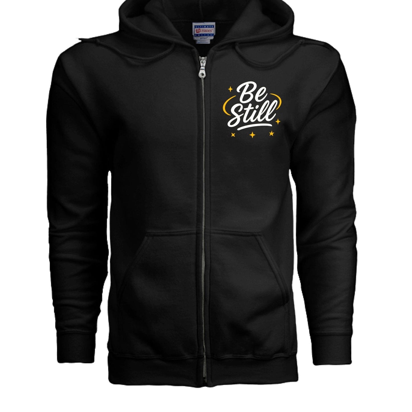 He Will Fight For You Unisex Christian Full-zip Hooded Sweatshirt - ClaimedbyGodDesigns