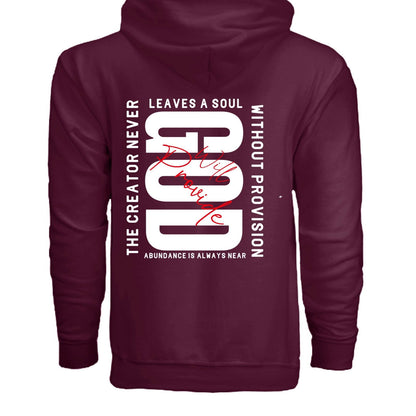 He Will Provide Unisex Full-zip Hooded Sweatshirt - ClaimedbyGodDesigns