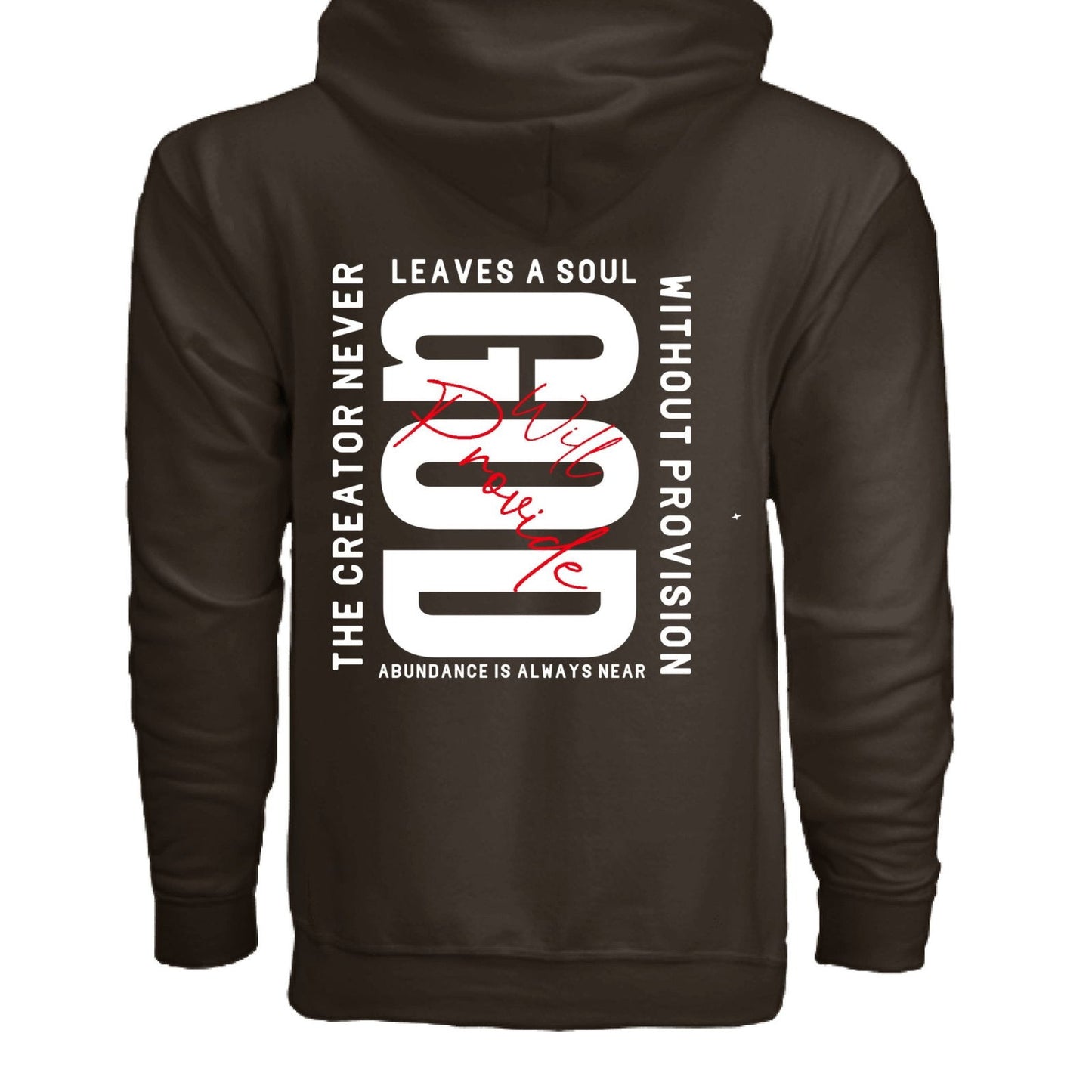 He Will Provide Unisex Full-zip Hooded Sweatshirt - ClaimedbyGodDesigns