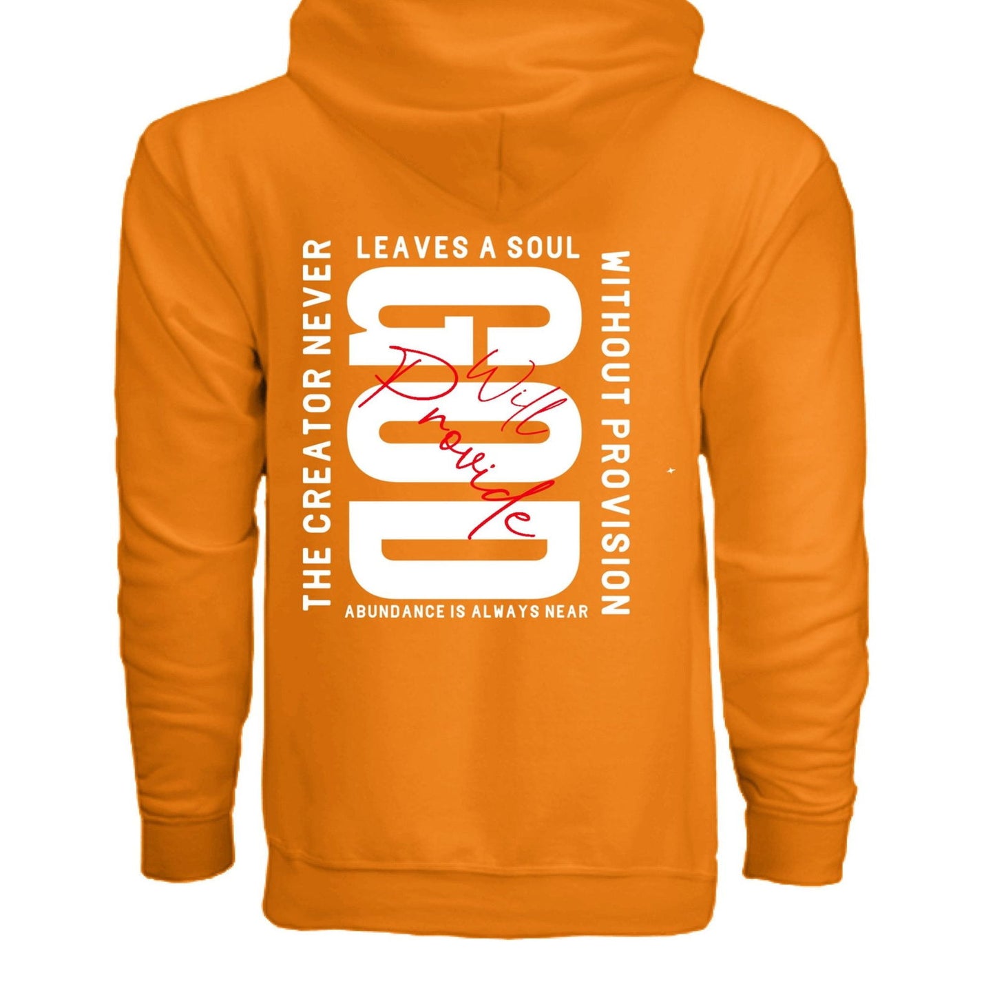 He Will Provide Unisex Full-zip Hooded Sweatshirt - ClaimedbyGodDesigns