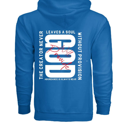 He Will Provide Unisex Full-zip Hooded Sweatshirt - ClaimedbyGodDesigns