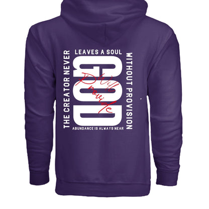He Will Provide Unisex Full-zip Hooded Sweatshirt - ClaimedbyGodDesigns