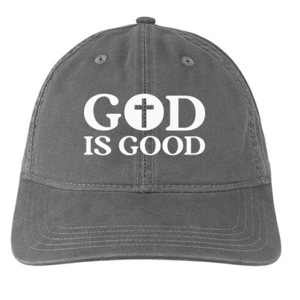 He is good Adult Christian Hat - ClaimedbyGodDesigns