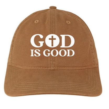 He is good Adult Christian Hat - ClaimedbyGodDesigns