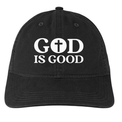 He is good Adult Christian Hat - ClaimedbyGodDesigns