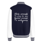 Healed Enough Christian Heavyweight Letterman Jacket - ClaimedbyGodDesigns