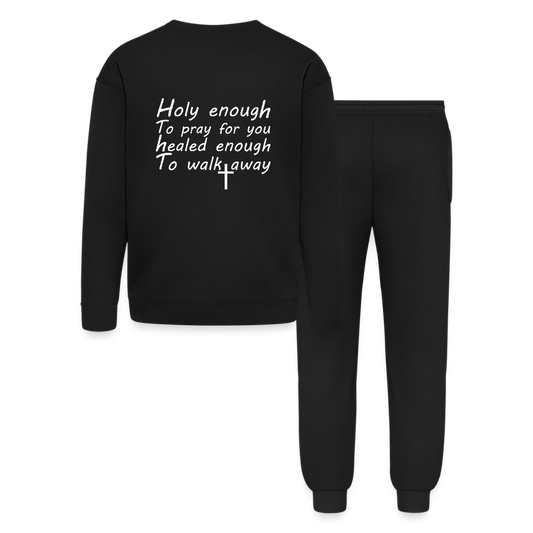 Healed Enough Christian Unisex Lounge Wear Set Outfit - ClaimedbyGodDesigns
