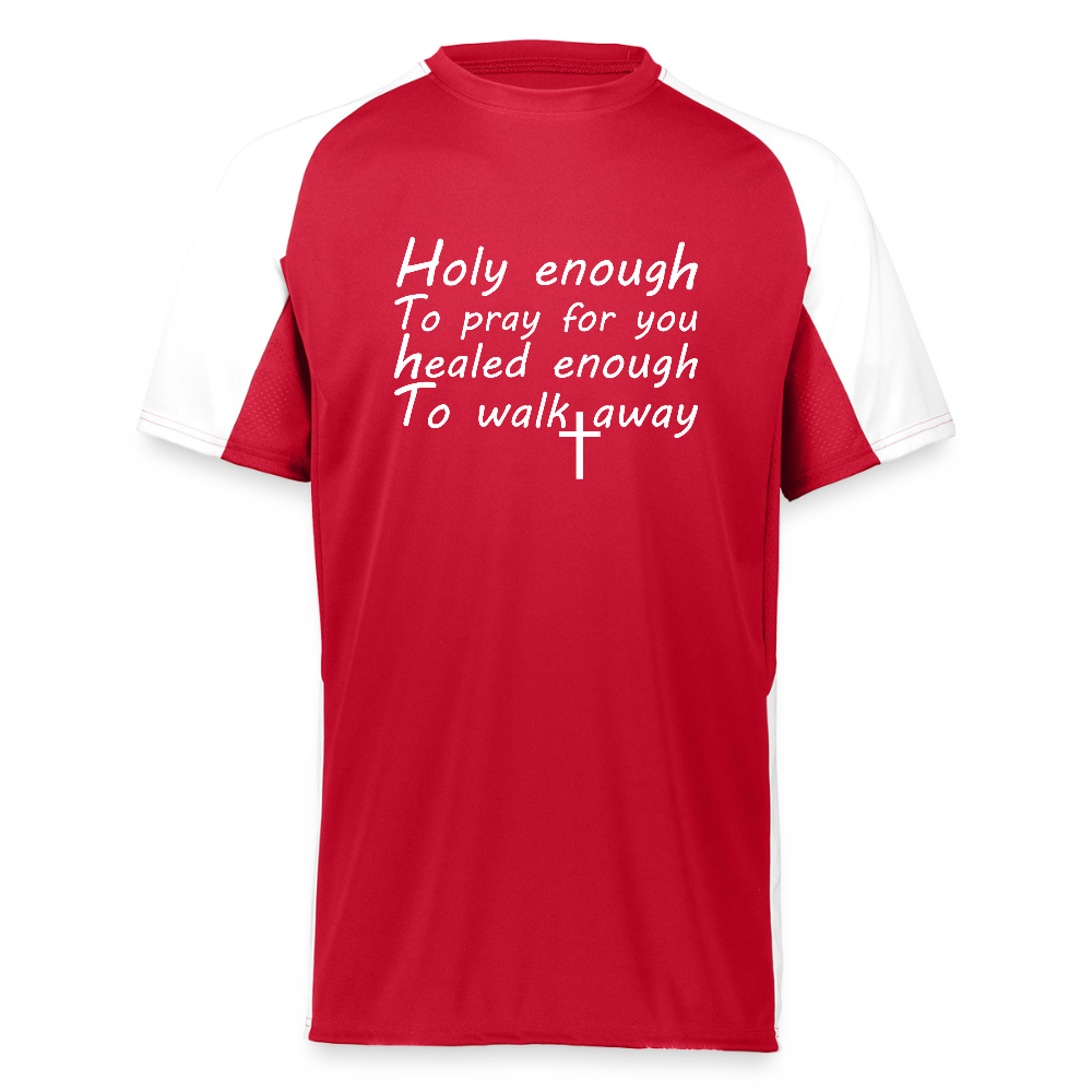 Healed Enough Christian Unisex Sportswear Adult Cutter Jersey - ClaimedbyGodDesigns