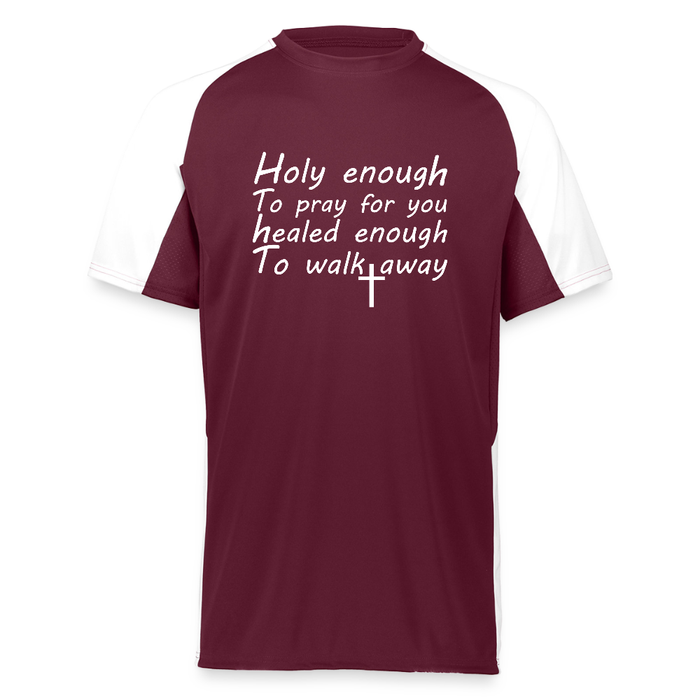 Healed Enough Christian Unisex Sportswear Adult Cutter Jersey - ClaimedbyGodDesigns