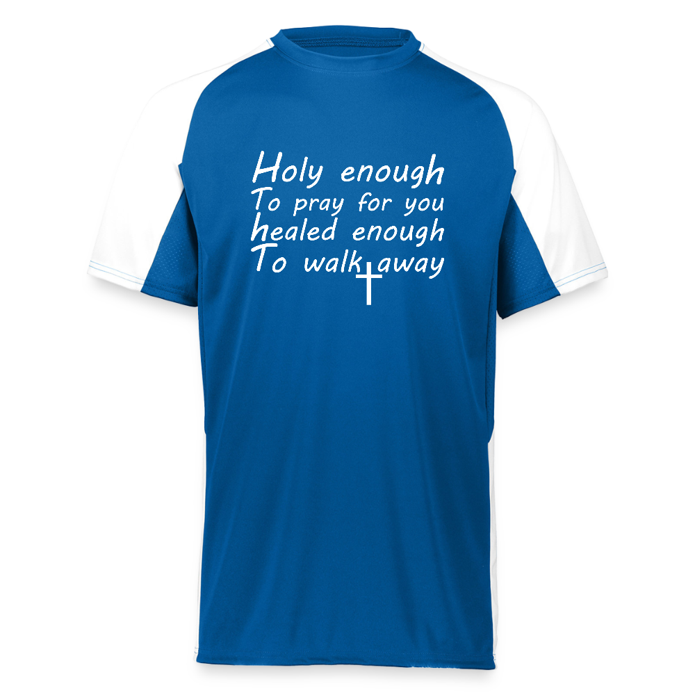 Healed Enough Christian Unisex Sportswear Adult Cutter Jersey - ClaimedbyGodDesigns
