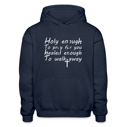 Healed Enough Unisex Christian Heavy Blend Adult Hoodie - ClaimedbyGodDesigns