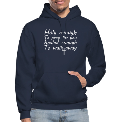 Healed Enough Unisex Christian Heavy Blend Adult Hoodie - ClaimedbyGodDesigns