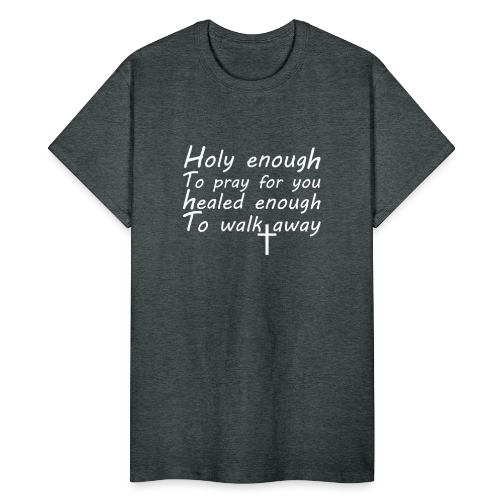 Healed Enough Unisex Christian Ultra Cotton Adult T-Shirt - ClaimedbyGodDesigns