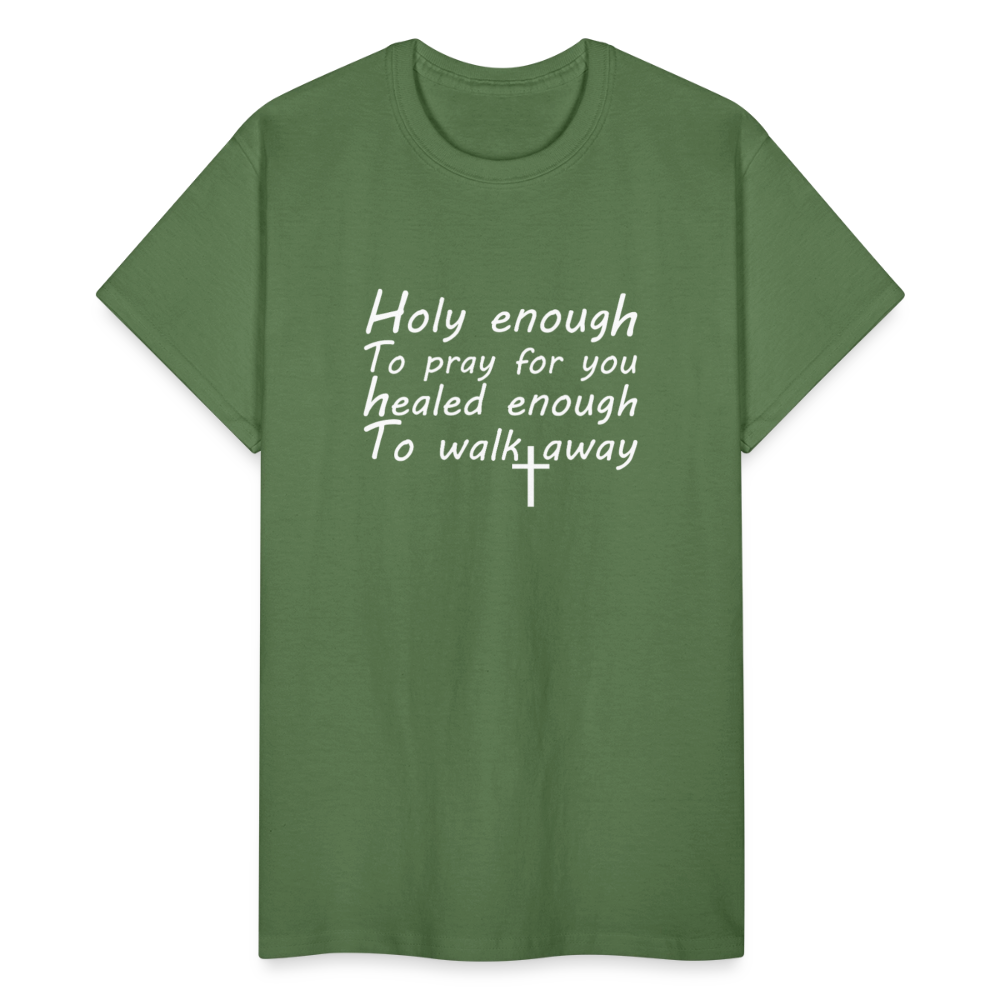 Healed Enough Unisex Christian Ultra Cotton Adult T-Shirt - ClaimedbyGodDesigns