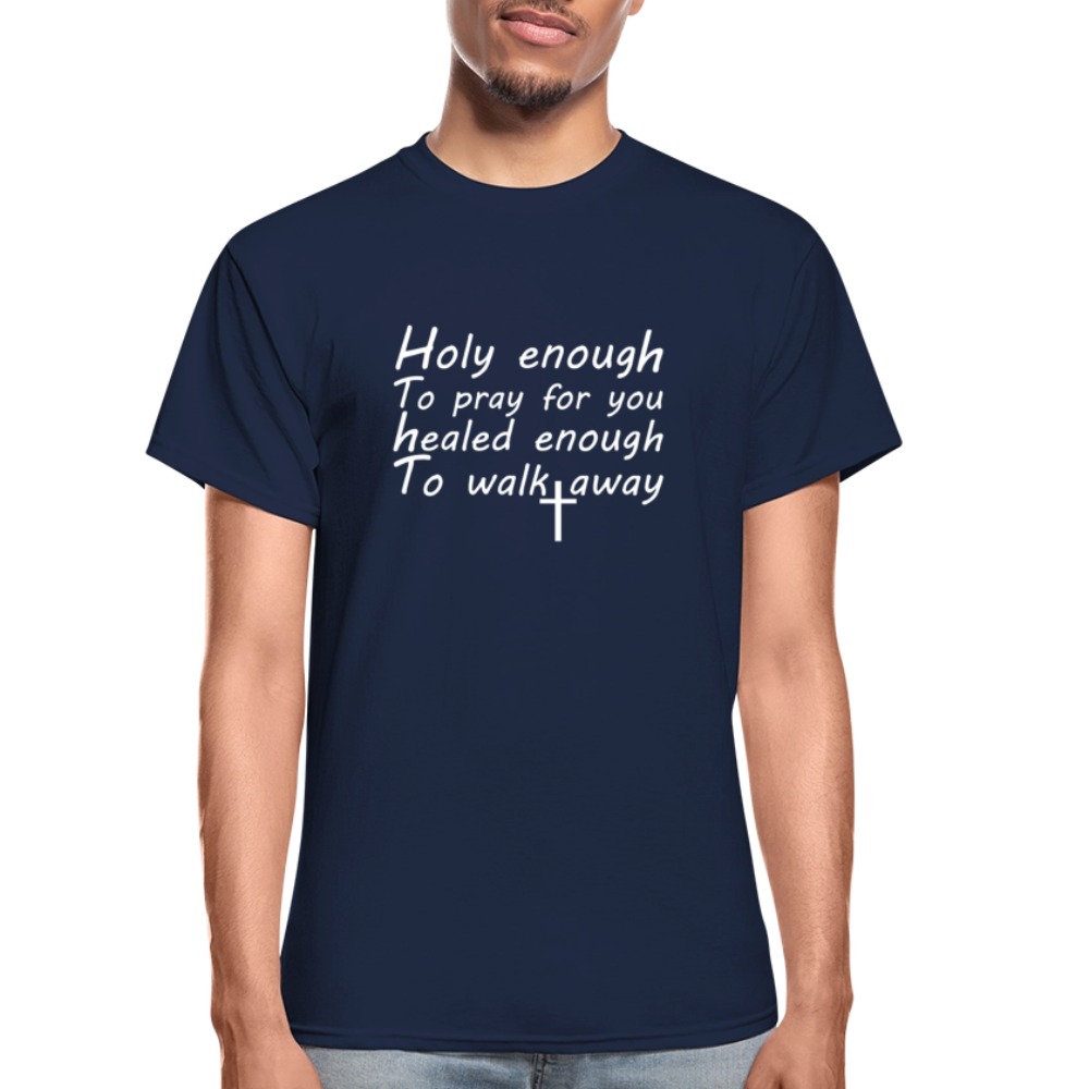Healed Enough Unisex Christian Ultra Cotton Adult T-Shirt - ClaimedbyGodDesigns