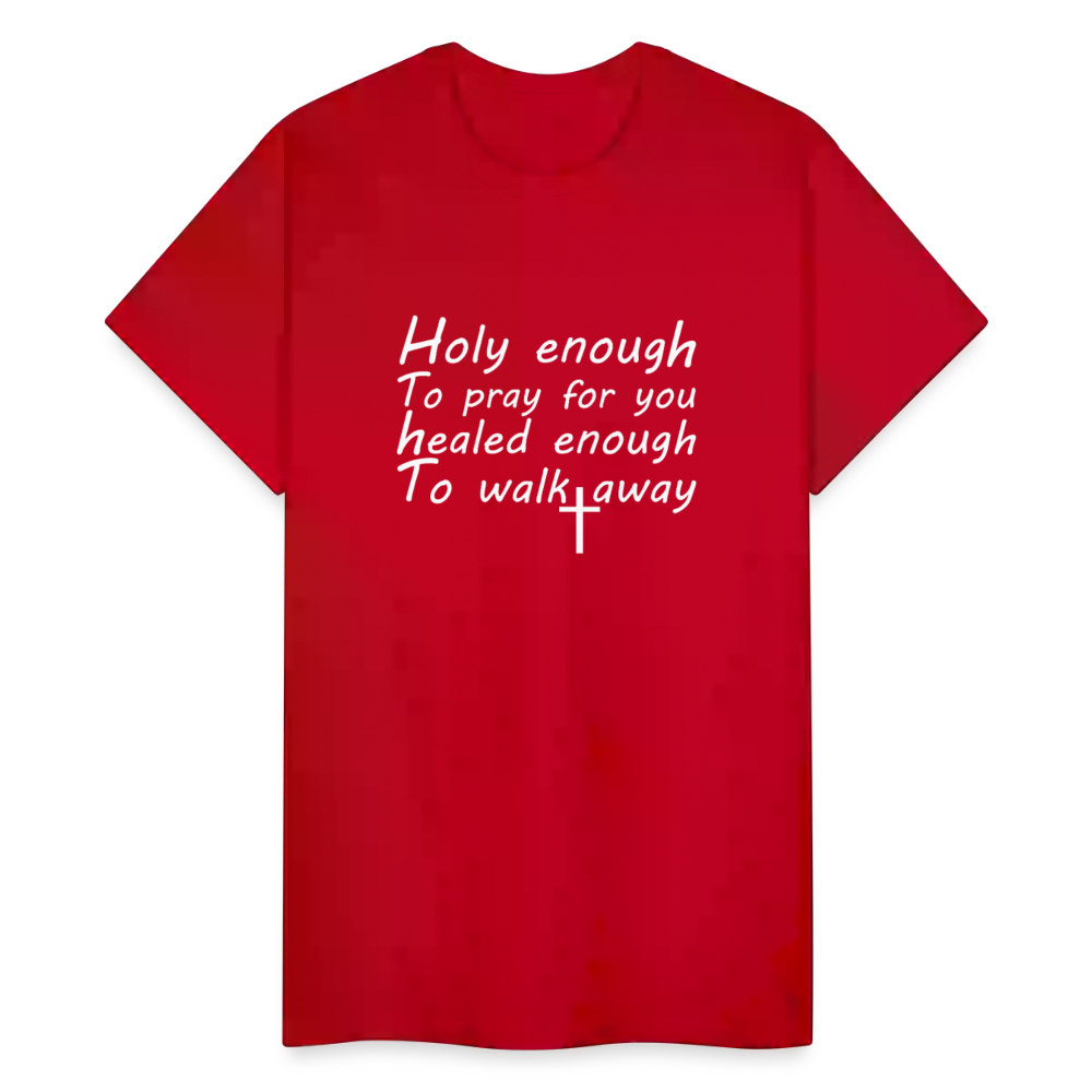 Healed Enough Unisex Christian Ultra Cotton Adult T-Shirt - ClaimedbyGodDesigns