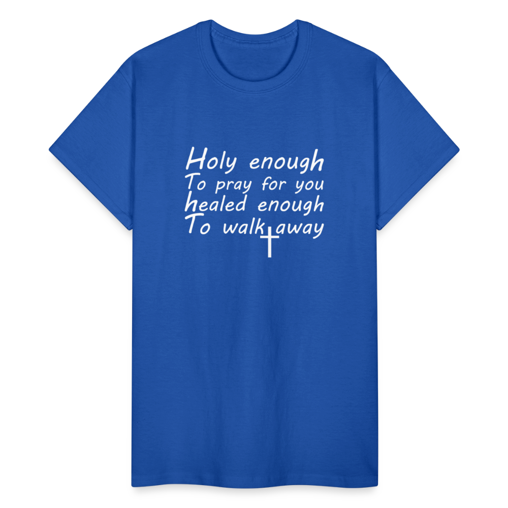 Healed Enough Unisex Christian Ultra Cotton Adult T-Shirt - ClaimedbyGodDesigns