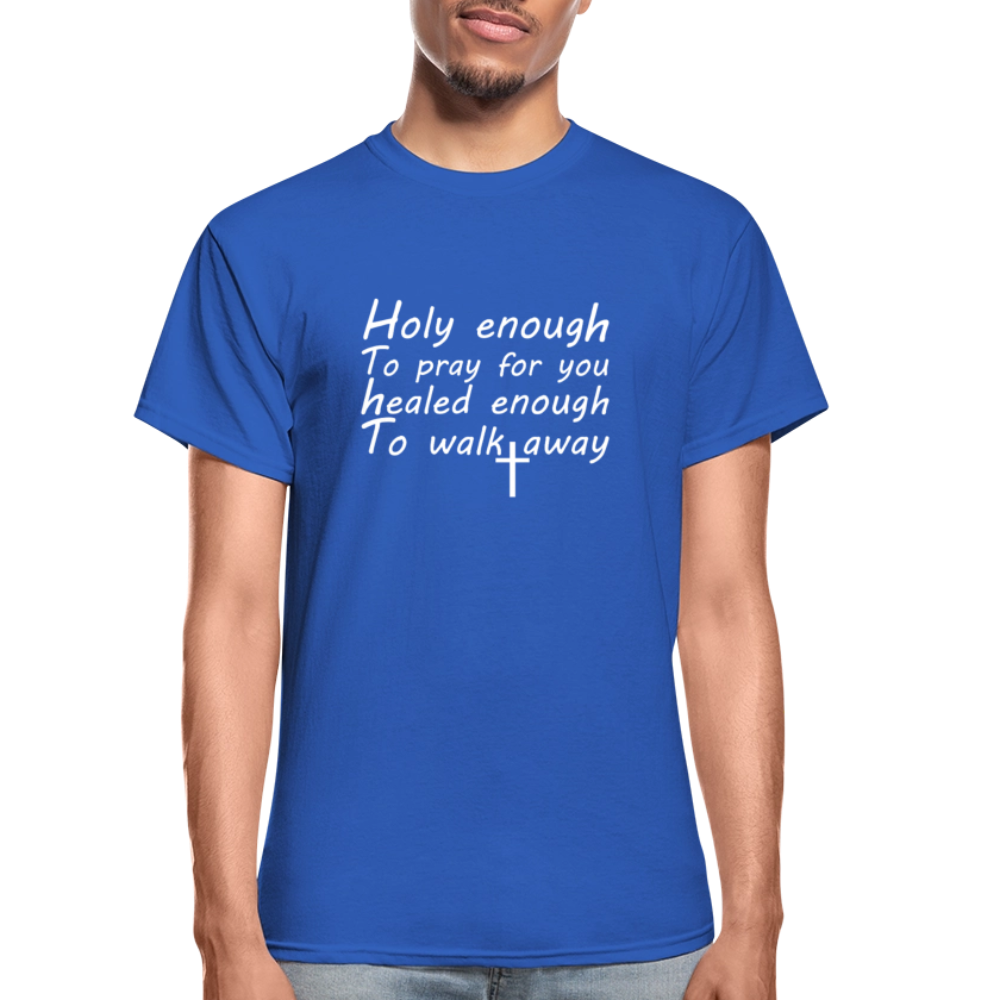 Healed Enough Unisex Christian Ultra Cotton Adult T-Shirt - ClaimedbyGodDesigns