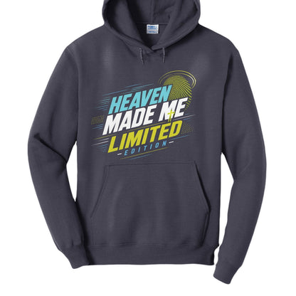 Heaven Made Me Limited Unisex Christian Pullover Hooded Sweatshirt - ClaimedbyGodDesigns