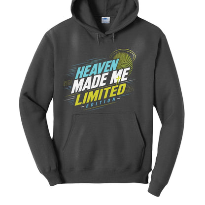 Heaven Made Me Limited Unisex Christian Pullover Hooded Sweatshirt - ClaimedbyGodDesigns