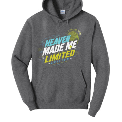 Heaven Made Me Limited Unisex Christian Pullover Hooded Sweatshirt - ClaimedbyGodDesigns