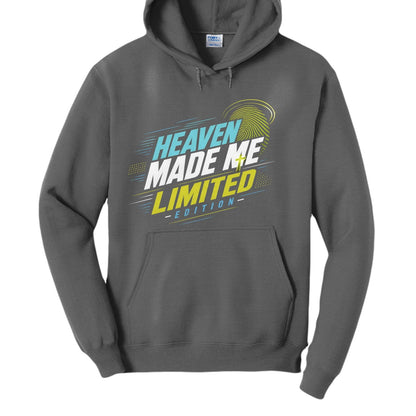 Heaven Made Me Limited Unisex Christian Pullover Hooded Sweatshirt - ClaimedbyGodDesigns