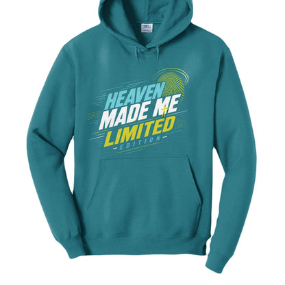 Heaven Made Me Limited Unisex Christian Pullover Hooded Sweatshirt - ClaimedbyGodDesigns