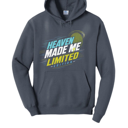 Heaven Made Me Limited Unisex Christian Pullover Hooded Sweatshirt - ClaimedbyGodDesigns