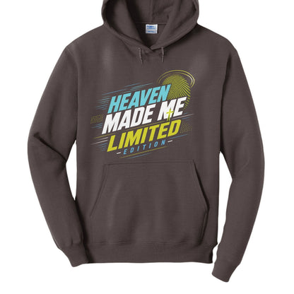 Heaven Made Me Limited Unisex Christian Pullover Hooded Sweatshirt - ClaimedbyGodDesigns