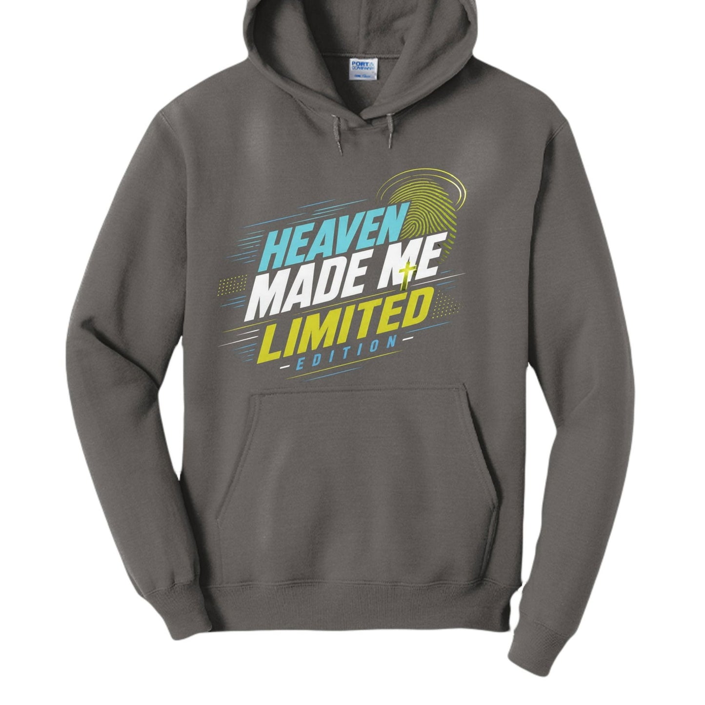 Heaven Made Me Limited Unisex Christian Pullover Hooded Sweatshirt - ClaimedbyGodDesigns